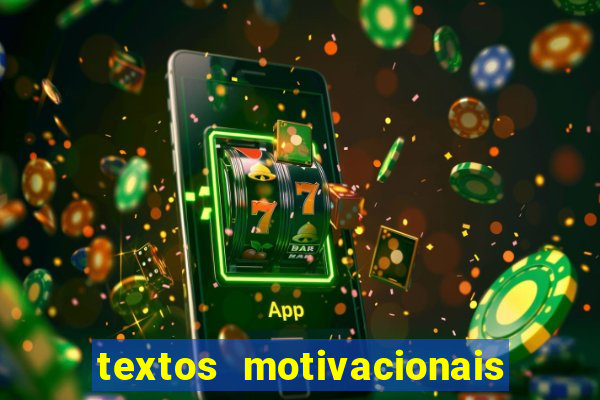 textos motivacionais para equipes